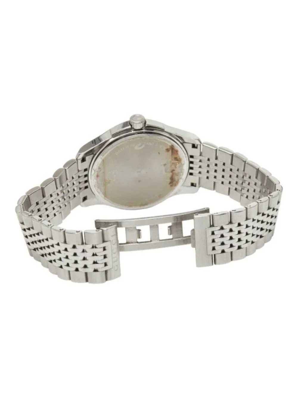 Gucci G-Timeless Watch 126.4 White Stainless Steel